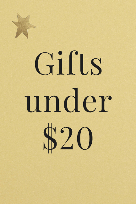 Gifts under $20
