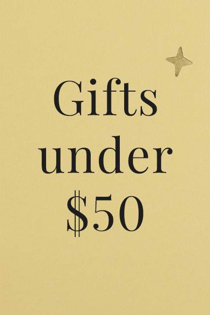 Gifts under $50