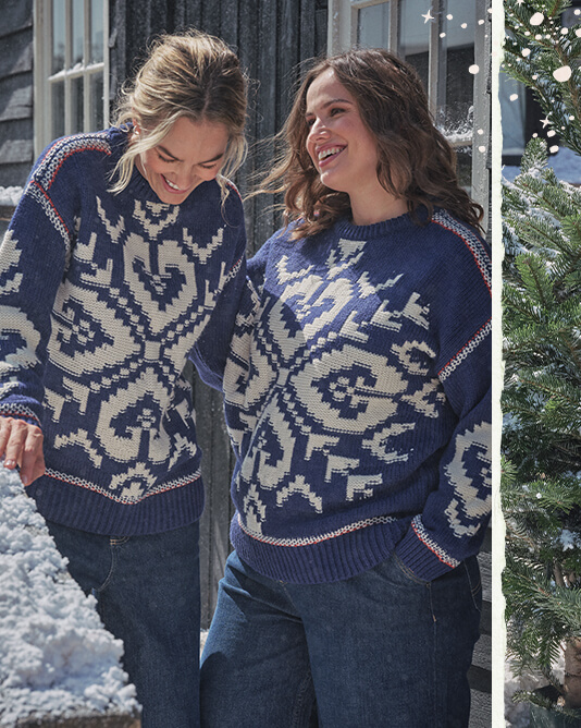 How to style a Christmas jumper