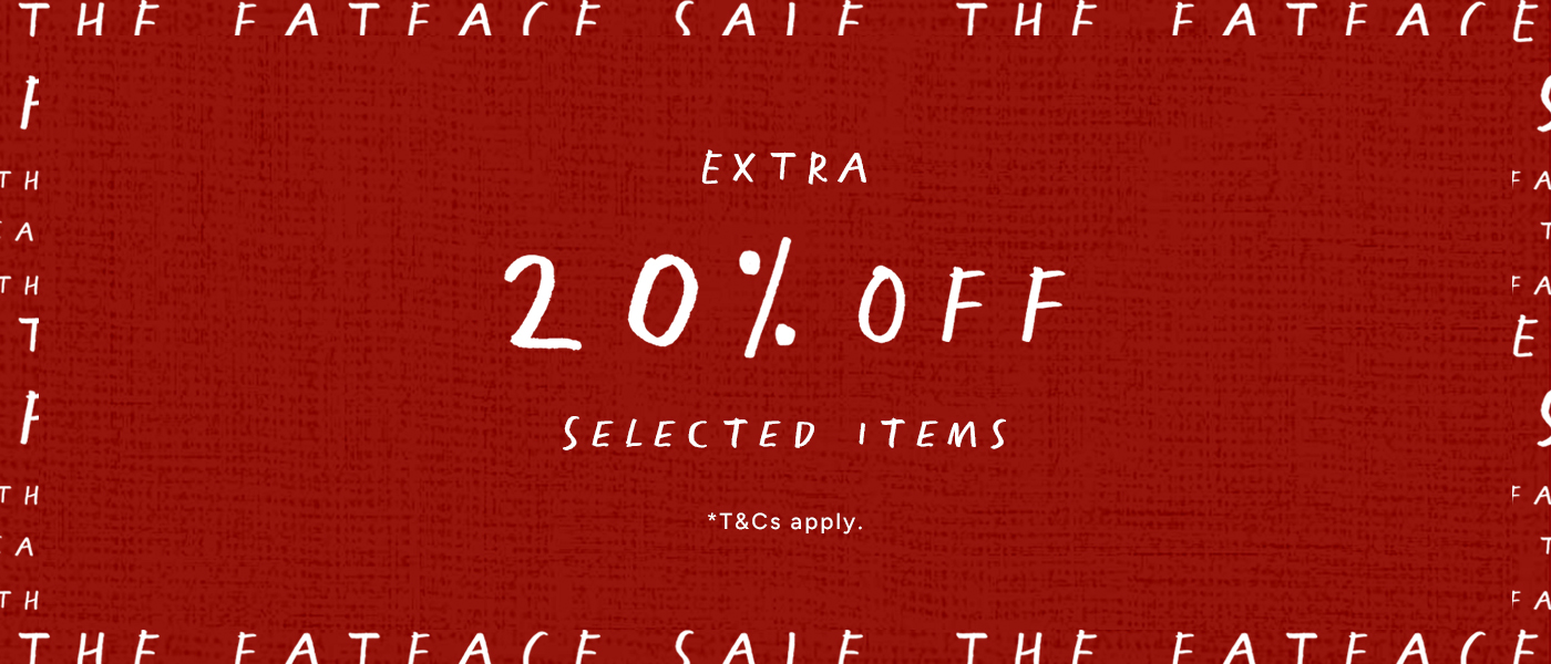 Extra 20% off* Sale