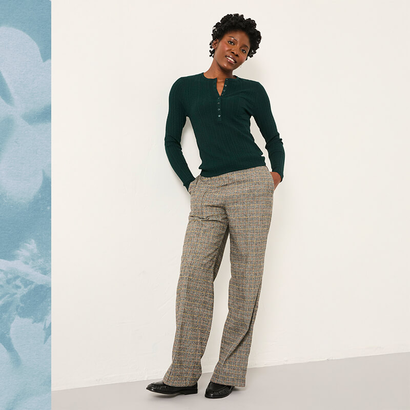 Wool trousers