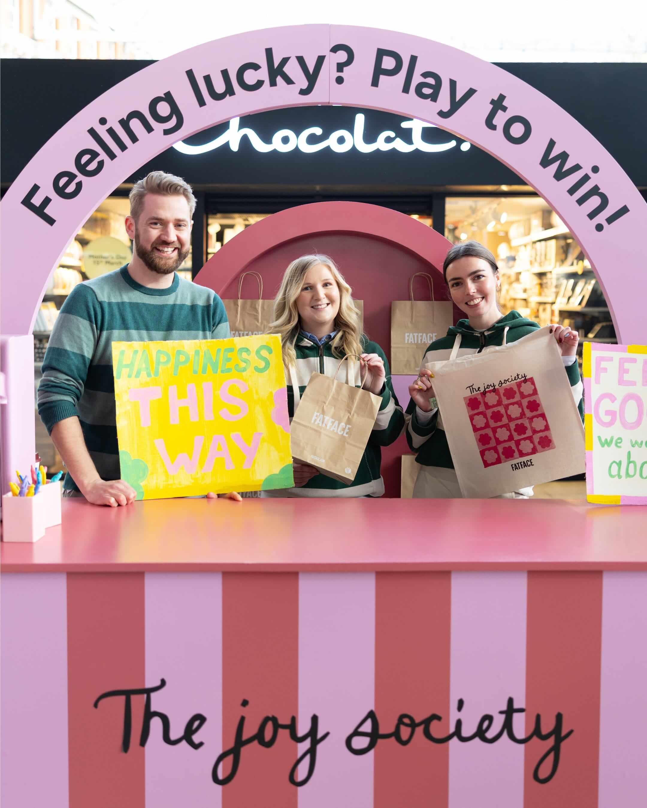 We're spreading the joy